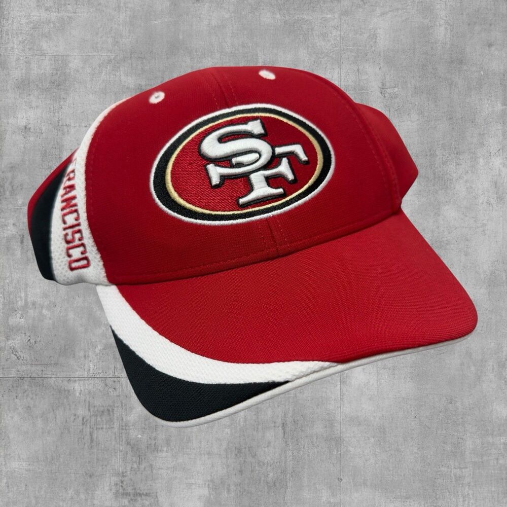 San Francisco 49ers ’47 Brand NFL Adjustable Hat Cap Red White Black OSFA